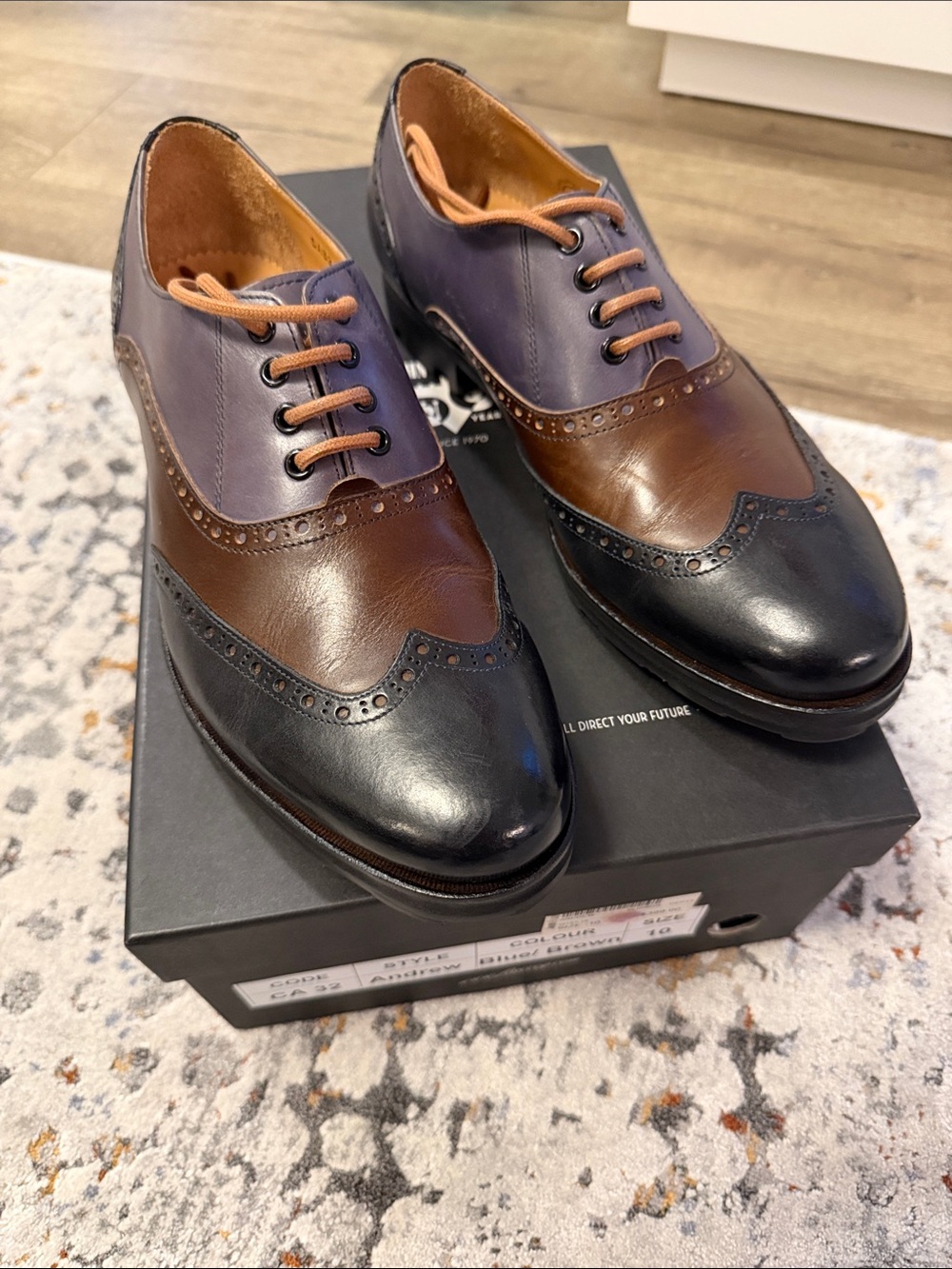 Fluevog Mens Andres Dress Shoe - Size 10